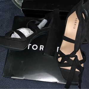 Torrid Platform Strappy Heels